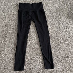 Black High-Waisted Leggings